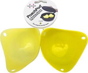 Floating Silicone PoachPod: Easy Egg Poaching - 2 Pack