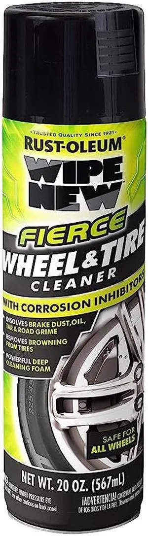 Wipe New FIERCE Wheel & Tire Cleaner, 20 ounces