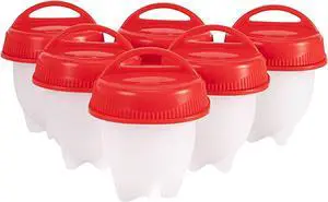 Silicone Egg Boiler by TV Time Direct, Set of 6