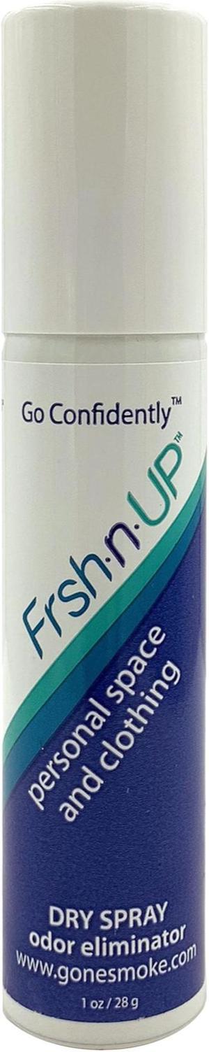 Frsh n Up Hair and Clothing Dry Spray Odor Eliminator (1 oz) 4 Pack
