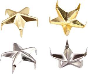 Be-Dazzler Refill - Gold and Silver - Star - 400 pieces