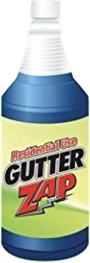 Gutter Zap Environmentally Safe Black Streak Commercial -32 fl oz. (1 Quart)