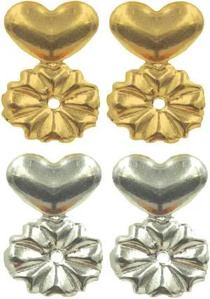 Earlifters Sturdy Backs - Invisible Ear Lobe Support Backs
