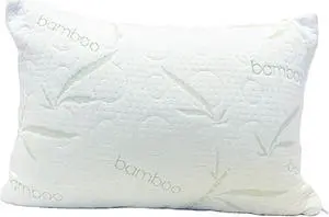 The Best Bamboo Pillow  (Queen-Firm) 28 in. x 19 in.