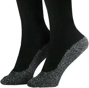 Cozy Toes High-Heat Thermal Winter Socks - Black - Large/X-Large
