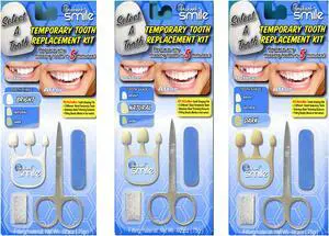 Instant Smile Select A Tooth Temporary Tooth Replacement Kit- Combo