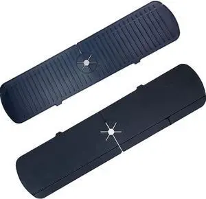 Kitchen Sink Splash Guard - Black -Large  (24.01" x 5.7")