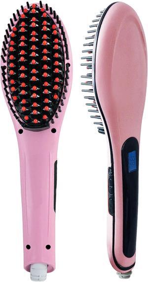 Professional Hair Straightener & Detangler Brush