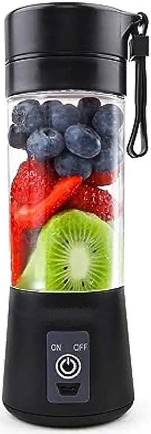 Handy Gourmet RevMix for Smoothies & Shakes On The Go (Black)