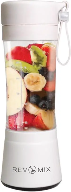 Handy Gourmet RevMix for Smoothies & Shakes On The Go (White)