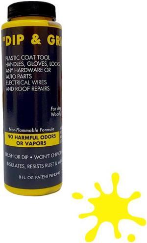 Dip and Grip Rubberized Plastic Coating (Yellow) 8 fl. oz