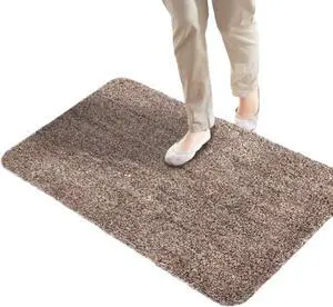 Clean Step Mat Doormat - Tan (18" x 28")