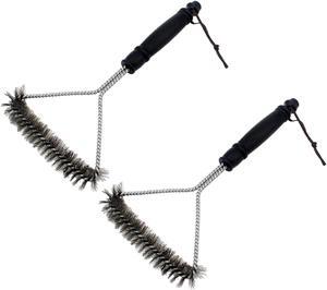 Handy Grill Brush - For Cleaning Barbecue - 2 Pack