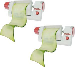 Vasta 2-In-1 Vegetable & Fruit Slicer - Pack of 2 for Your Kitchen