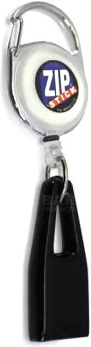 Zip Stick Retractable Lip Balm Holder - White