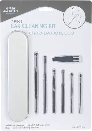 North American Ear Wax 7 Piece Removal Kit