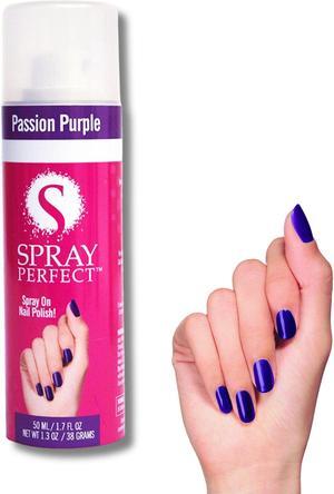 Spray Perfect Passion Purple Spray-on Nail Polish