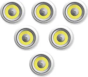 Atomic Beam Tap Lights - 6 Pack