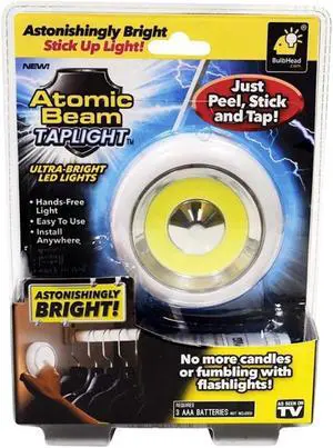 Atomic Beam Tap Light