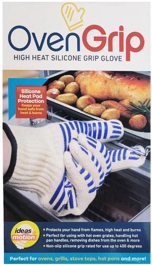 Oven Grip - Heat Resistant Silicone Grip Glove