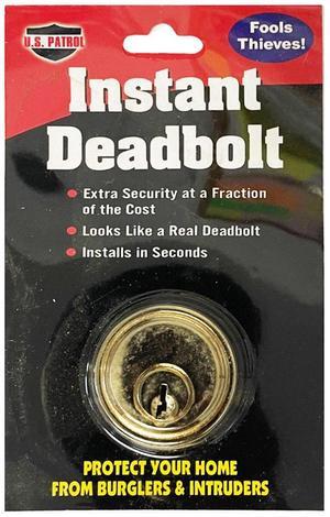 Instant Deadbolt Lock: The Ultimate Security Decoy