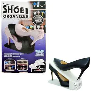 Shoe Organizer 6 Piece Value Pack