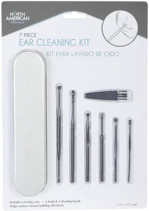 North American Ear Wax 7 Piece Removal Kit