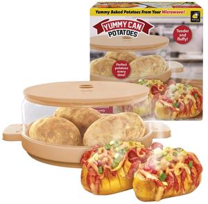 Yummy Can Potatoes - Microwave Potato Cooker