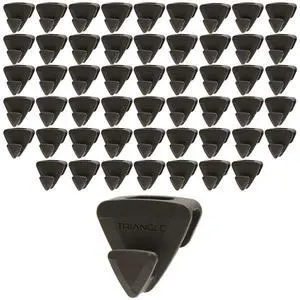 Ruby Space Triangles, 72-Pc Hanger Hooks, Black