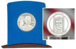 Joe Biden Commemorative Coin Silver-Layered Collectible Display Case Certificate