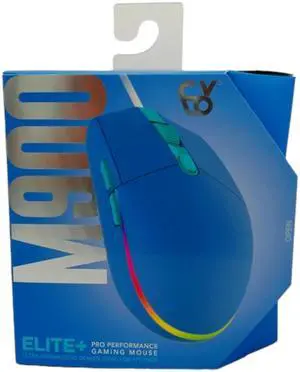 LED Light Up M900 Blue Gaming Mouse