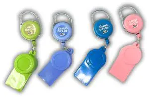 WEEZ Retractable Lighter Clip & Silicone Jar- Pastel