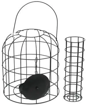 Squirrel Proof Fat Ball Hanging Bird Feeder