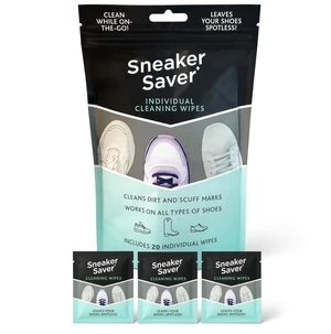 Sneaker Saver Shoe Dual Sided Cleaning Wipes - 20 Count Sneaker Saver Shoe Dual Sided Cleaning Wipes - 20 Count