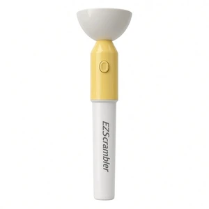 EZScrambler Egg Scrambler Mixes Yolk Inside Shell EZScrambler Egg Scrambler Mixes Yolk Inside Shell