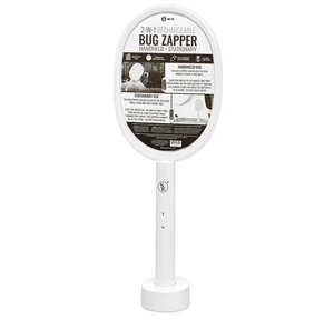 2-in-1 Rechargeable Bug Zapper Handheld Stationary 2-in-1 Rechargeable Bug Zapper Handheld Stationary