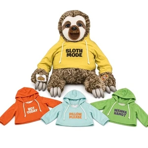 Snax The Sloth Talking Plush 4 Hoodie Bundle Snax The Sloth Talking Plush 4 Hoodie Bundle