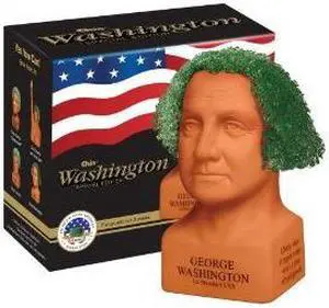 Chia George Washington Decorative Planter Chia George Washington Decorative Planter