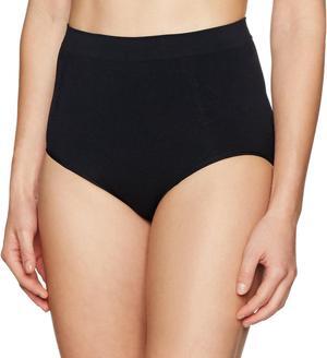 Belvia Comfia Tummy Control Shaping Briefs - Black/Nude 2-Pack (Small)
