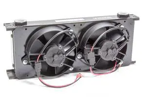 Series-9 Oil Cooler -20 Row w/ Dual 12 Volt Fans Series-9 Oil Cooler -20 Row w/ Dual 12 Volt Fans