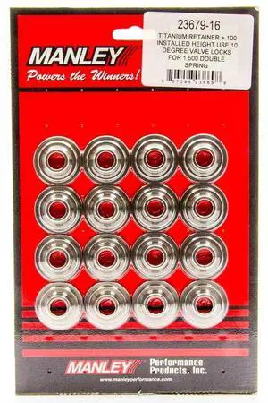 SPRING RETAINERS TITANIUM SPRING RETAINERS TITANIUM
