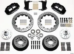 Wilwood Superlite 6 Piston Front Brake System GM A/F/X 1964-72 P/N 140-9803-D Wilwood Superlite 6 Piston Front Brake System GM A/F/X 1964-72 P/N 140-9803-D