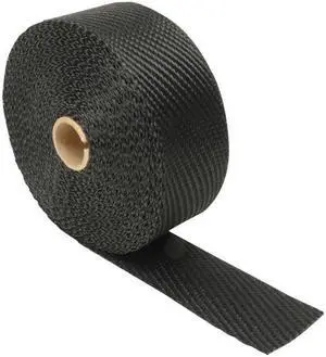 EXHAUST WRAP-2' X100 FT TITNM BLK