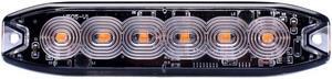 RS3020CSP - Strobe PRO Series 6-LED Ultra Thin Strobe Marker w/ Clear Lens (White/Amber)