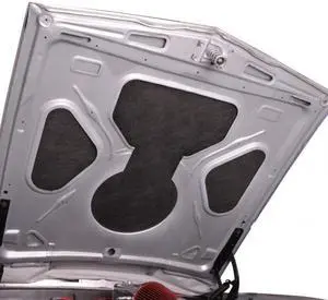 UNDER HOOD BLK THERM LINING