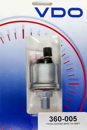 VDO 360-005 Oil Pressure Sender