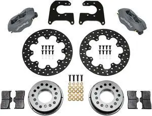 Wilwood 140-0262-BD Dynalite Drag Rear Brake Kit for Small Ford with 2.66" Offset