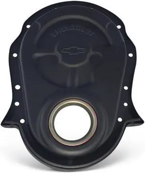 BBC Timing Chain Cover Black Crinkle