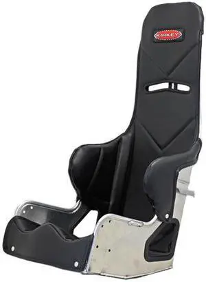 Kirkey Seat Cover, Snap Attachment, Vinyl, Black, 38 Series, 16 in Wide Seat, Each (3816001)