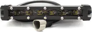 RSLP8 - LoPro Series Ultra Slim 8in 30W LED Light Bar w/ White/Amber Function